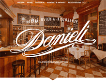Tablet Screenshot of danieli.at